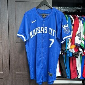 Bobby Witt Jr. Kansas City Royals Nike Alternate Elite Player Jersey - Royal